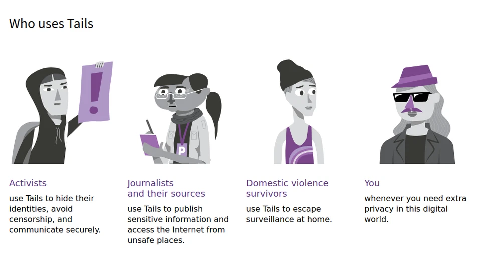 TAILS 6.11 Portable Anonymous OS - Bootable USB for Windows, Mac, Linux, & More - Image 2 of 4