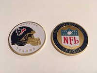 Nfl Houston Texans Sport American Football Collectable Challenge Coin Nfl Houston Texans Sport American Football Collectable Challenge Coin