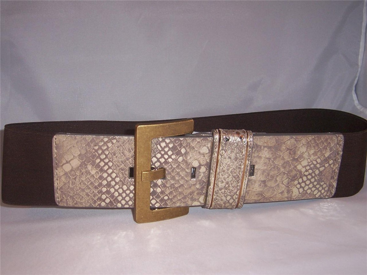 Nine West Metallic Bronze Textured Leather Ring Buckle Belt Nine West Belts On Sale Up To 90% Off Retail | ThredUp main image 2
