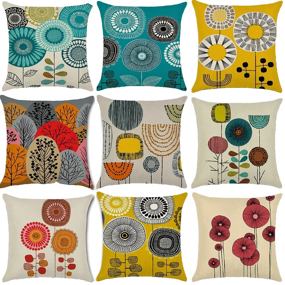 Dining Room Abstract Back Cushion Home Décor Pillows