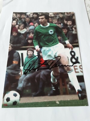 Signierte AGON-Karte Dietmar Danner DFB  NEU (2)