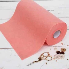 Premium Felt Roll - 12" x 10yd - Melon - Soft Wool-Like 1.2mm Thick