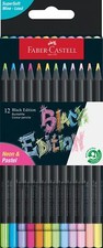 Faber-Castell Black Edition - Neon And Pastel - Pack Of 12