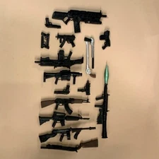 17pcs Munitions Pack Guns Blaster Weapons For 6'' or 7" Action Figure McFarlane 