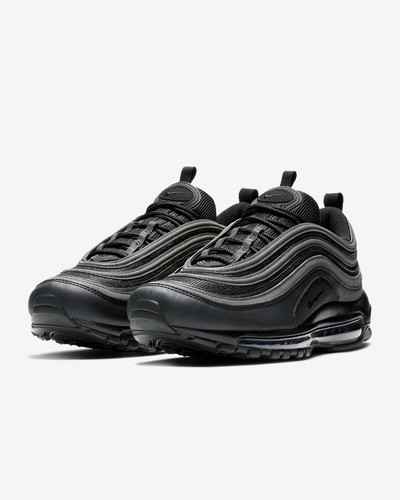 Mens Nike Air Max 97 Comfort Trainers BQ4567 001 Triple Black Size UK 10