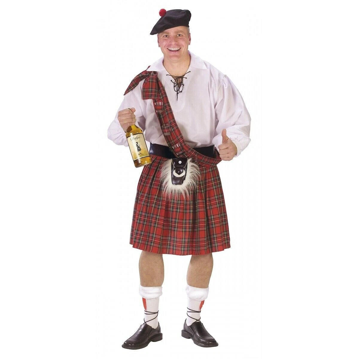 Scottish Kilts for Halloween Customize Scottish Kilts Unisex