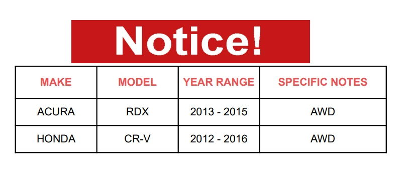 Cojinete de rueda trasera y buje para Honda CR-V 2012 2014-2016 2013-2015 Acura RDX AWD Foto 2 de 4