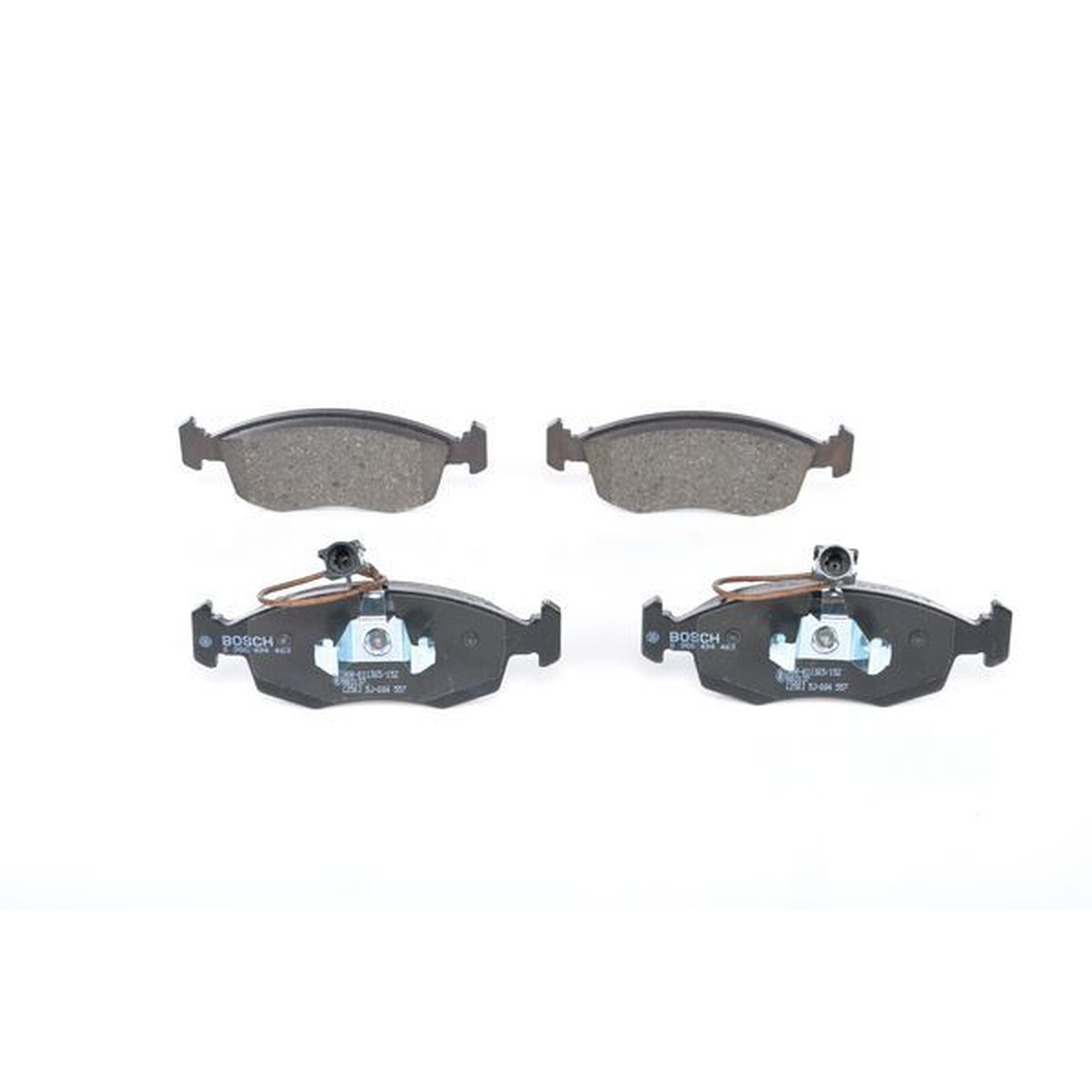 Bosch Brake Pad Set Front 0986494463 - OEM Quality for Fiat 500 & Punto