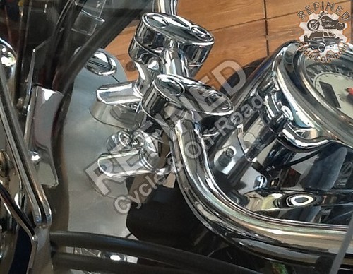 Kawasaki Vulcan, Mean Streak, Suzuki Marauder Handlebar Riser Extensions HR2 - Picture 9 of 11