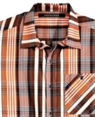 SEAN JOHN $79 MENS Cinnamon Brown PLAID Button Down DRESS SHIRT SZ L NWT - Picture 2 of 3