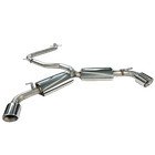 TURBO EXHAUST STAINLESS STEEL KIT FOR 09-14 VW GTI GOLF MK6 2.0T TFSI