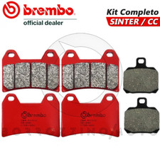 BRAKE PADS Brembo Sinter Front + Rear Ducati ST4 S ABS 996 2005