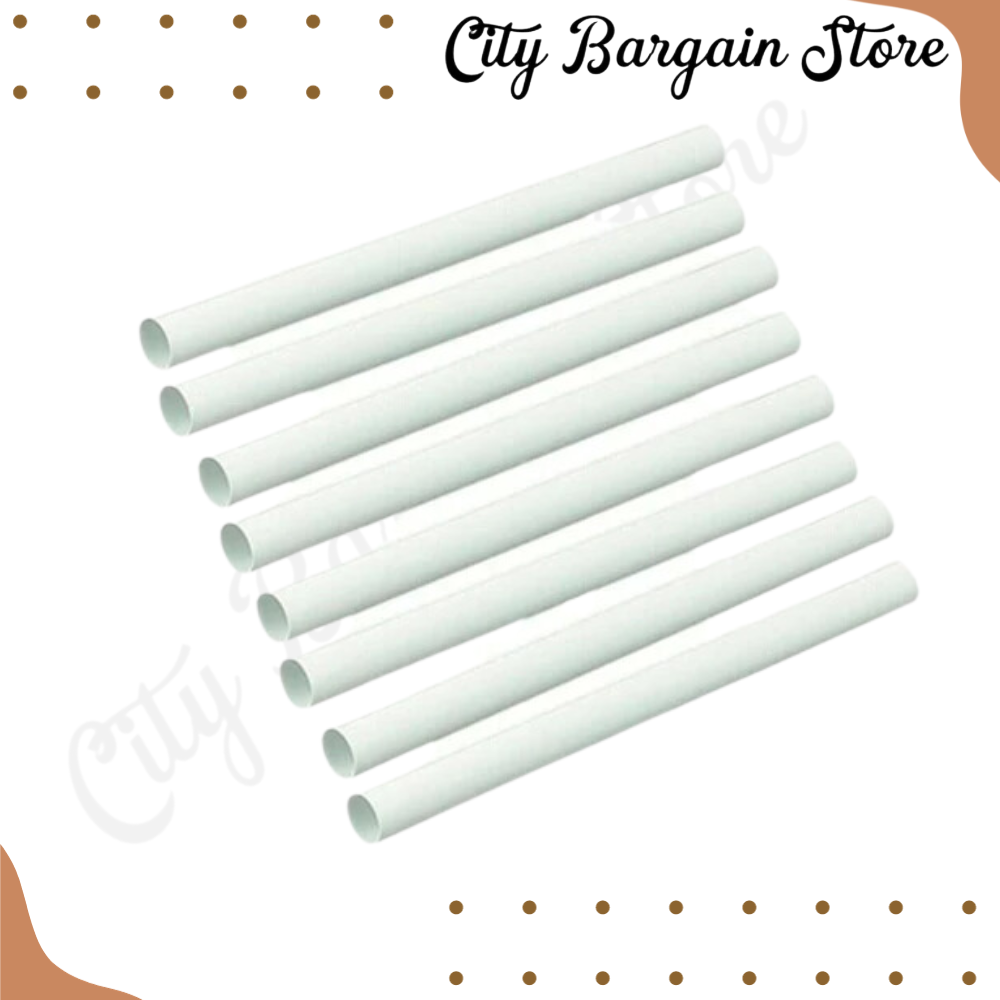 Radiator Pipe Covers Sleeves White Clip On 15mm Easy Snap On Heater E5