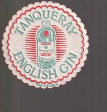 Old Coaster Vintage Tanqueray English Gin Liquor