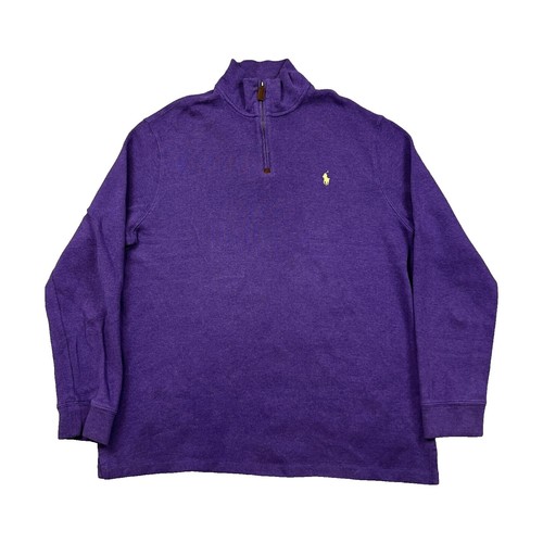 Polo Ralph Lauren Purple SURF CLUB PATCH Vintage Fit Fleece Hoodie