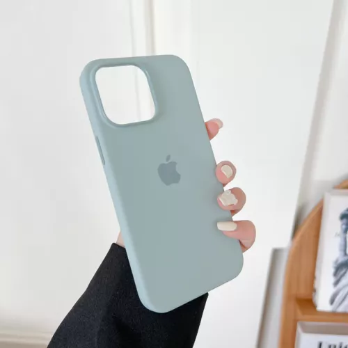 Custodia originale in silicone con MagSafe per iPhone 16 Pro Max 15 Pro 14 13 12 - Imagen 47 de 54