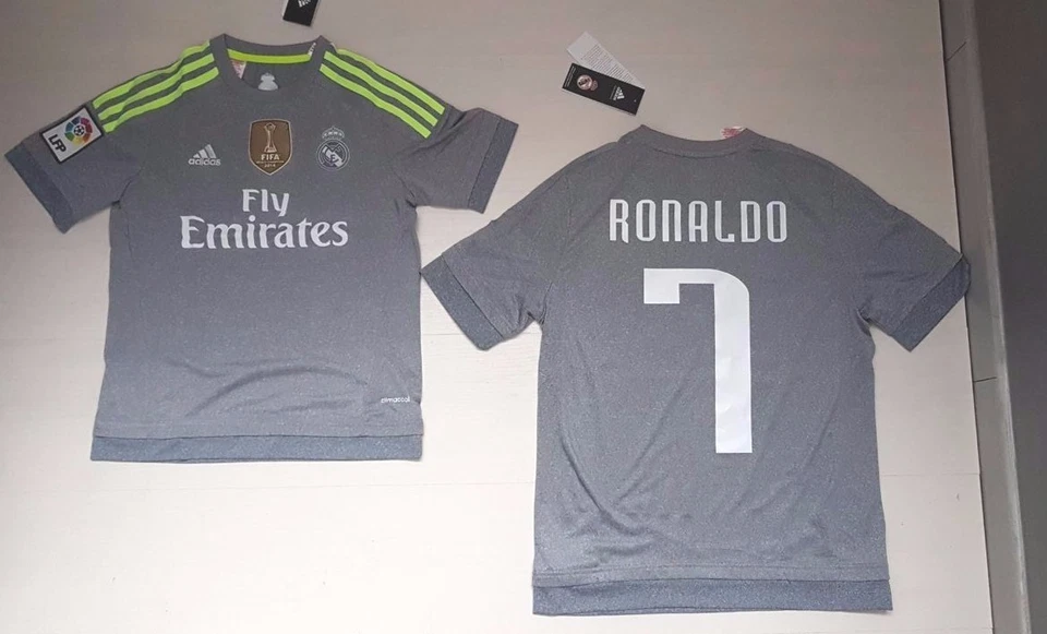 3042 ADIDAS TRIKOT JUNIOR REAL MADRID 7 RONALDO KINDER SHIRT JERSEY CR7