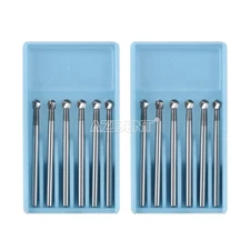 2Box Dental Surgical Tungsten Carbide Burs Round FGXL 8 for High Speed Handpiece