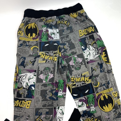 DC Comics Batman And The Joker Pajama Pants Sleepwear Comic Style Men’s Size L - Picture 12 of 12