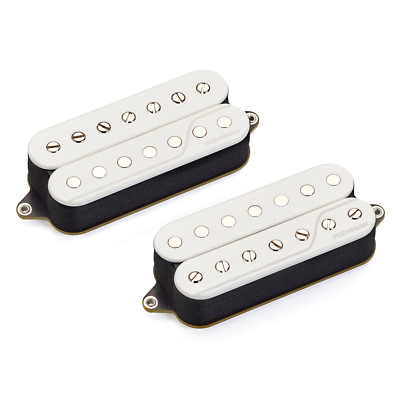 Fishman Fluence Classic Humbucker 7 Saiten Tonabnehmer Set Offener Kern Weiß PRF-CO7-SW2