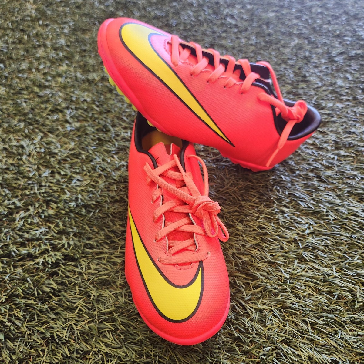 Nike Mercurial サッカーシューズ レッド/ゴールド NIKE ナイキ マーキュリアル ヴェイパー X FG ジュニア(レッド