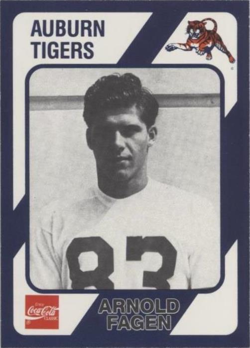 1989 Collegiate Collection Auburn Tigers Arnold Fagen #545 - 1 of 2