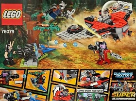 Lego Marvel Super Heroes: Ravager Attack (76079) NIB Sealed Taserface, Rocket