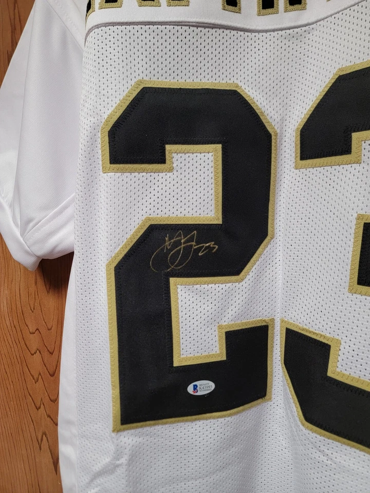 Marshon Lattimore Signed Jersey New Orleans Saints, Beckett COA a-x - Image 4 of 4