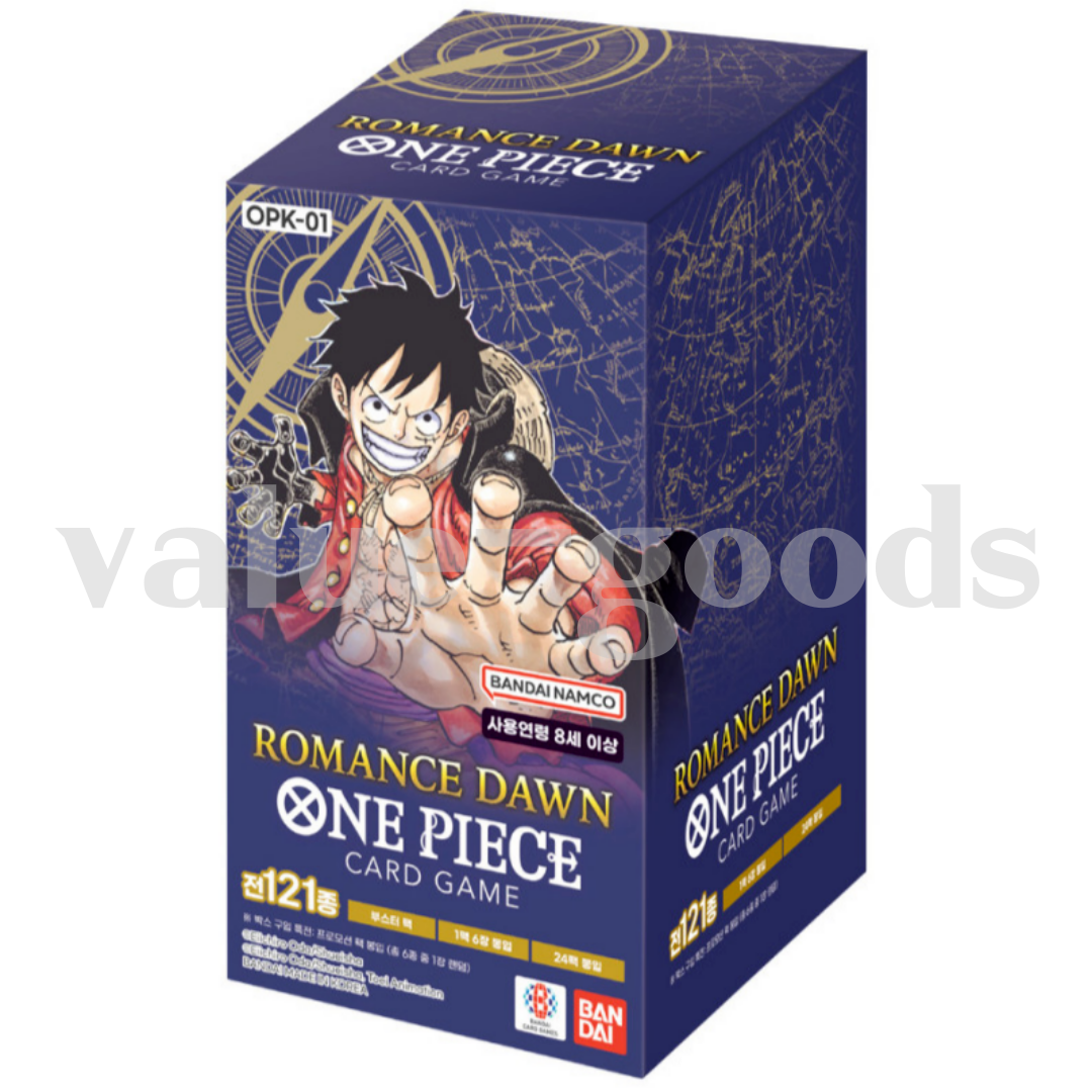 One Piece Card Game Romance Dawn Booster Box OPK-01 TCG Korean ver