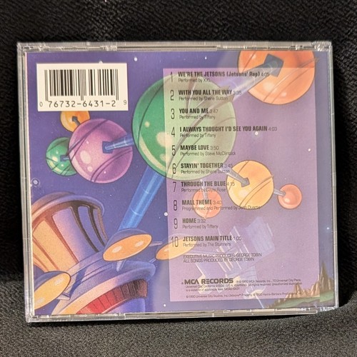 Jetsons The Movie 1990 Original Motion Picture Soundtrack CD Hanna Barbara OOP - Bild 2 von 7