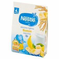 9x NESTLE KASZKA MLECZNO-RYZOWA BANAN (4MC) 230G - MILK-RICE BANANA PORRIDGE x9