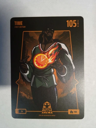 Bo Jackson Battle Arena ~ Damian Lillard card #94 Time Fire