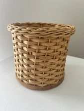 Handmade Small 4.5” Basket | Signed Phyllis Knutson | For Thee By Me Basketry