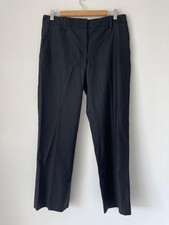 VERA WANG Black Pinstripe Dress Pants Women’s Size 8 Straight Leg