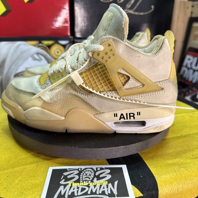 Jordan 4 Off White Sail Size 4.5/6W