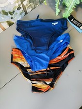 Speedo Tech briefs NWT Blue Size 30 Performance Racing - set of 3 briefs