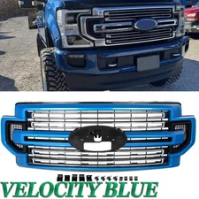 W/Trim Front Bumper Grille Grill Assembly For Ford F250 F350 Super Duty 2020-22