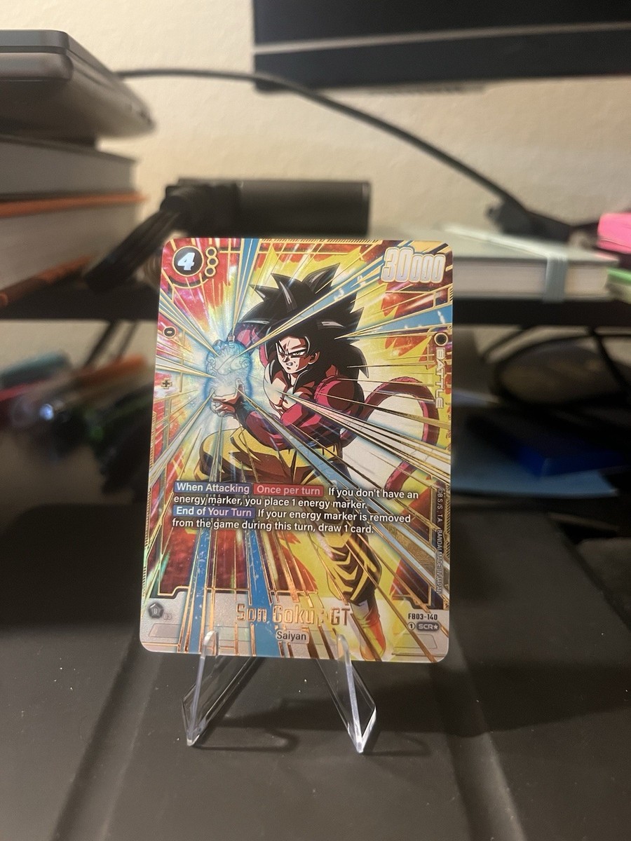 Son Goku : GT (Alt Art) FB03-140 SCR Raging Roar - Dragon
