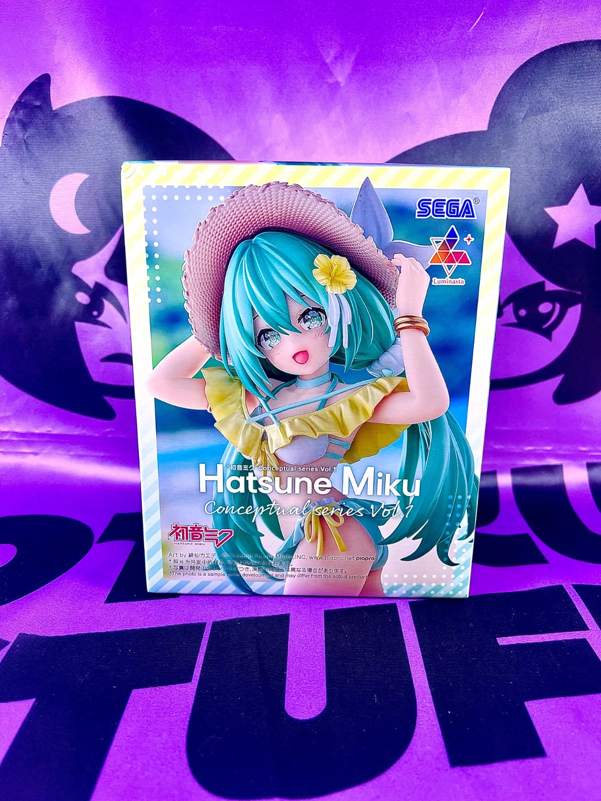 Hatsune Miku Figurine Luminasta Sega Conceptual Series Vol.1 Statue 21cm