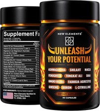 TESTOSTERONE SUPPLEMENT FOR MEN - ULTIMATE BOOSTER WITH FADOGIA AGRESTIS