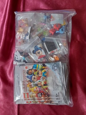 LEGO 71038: Minifiguren 100 Jahre Disney Serie - 18 Figuren Komplettset - NEU