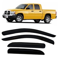 Side Window Visors rain Guards Vent Compatible with Dodge Ram 1500 2002-2008