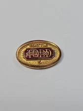 TODD Shipyards 5 Year Employee Service Award Lapel Pin Defunct 2011 Vigor