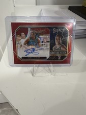 2024 WNBA Select Tina Charles Courtside Action Signatures Auto Red /99