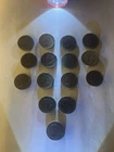 Indian Head Cent Pennies Lot Of 15 Various Condition And Years