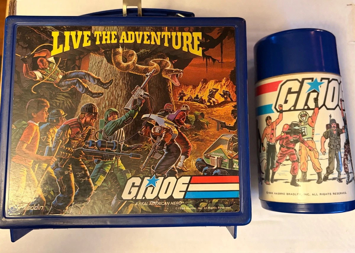 Gi Joe Lunch Box In Collectible Plastic Lunchboxes (1970-Now) for