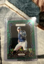 2024 Panini Prizm - Blake Wolters #150 Green Scope Prizm /75 (RC)