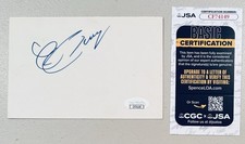 Chuck Berry Signed Autographed 4x6 Card JSA Cert Fathers Of Rock & Roll