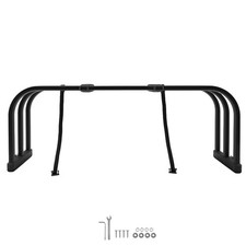 Adjustable Aluminum Tailgate Extender For Pickup Trucks 59-69.5in U-shape Adjustable Aluminum Tailgate Extender For Pickup Trucks 59-69.5in U-shape