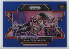 2022 Panini Prizm WWE Blue Prizm 111/199 Kayden Carter #95 5m2